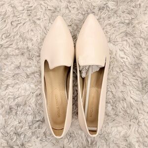 Nicholas Kirkwood Faux Leather Loafers - Cream